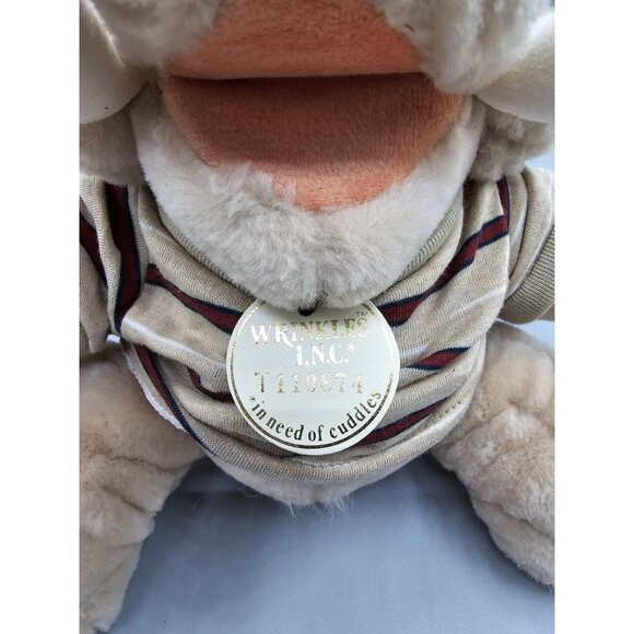 Wrinkles Elephant Trunkit Vintage 1985 Ganzbros Plush 8" # T110874 - Picture 6 of 10